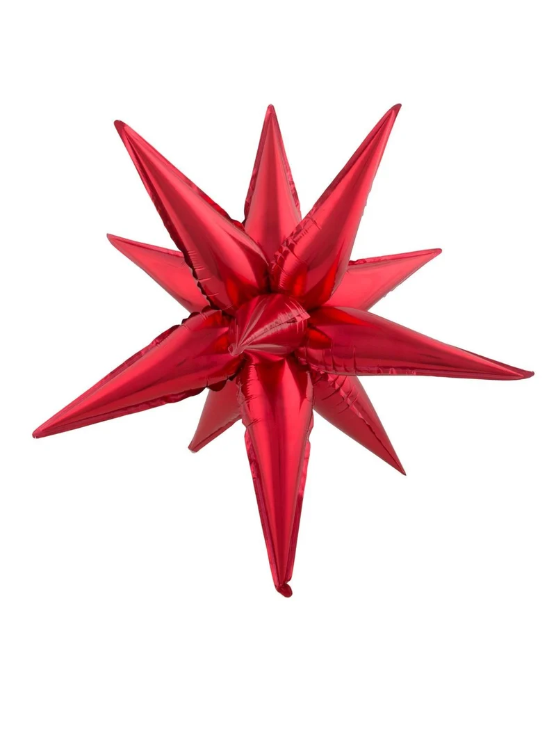 Folieballon Ster Rood