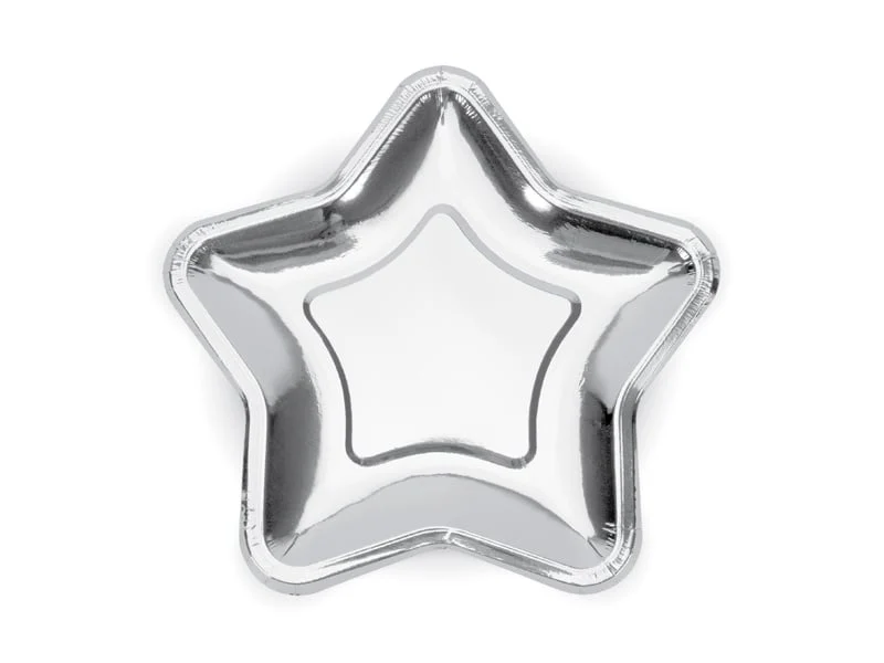 Bordjes Ster Zilver