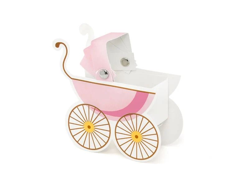 Geboorte Decoratie Kinderwagen Meisje - 10 Stuks