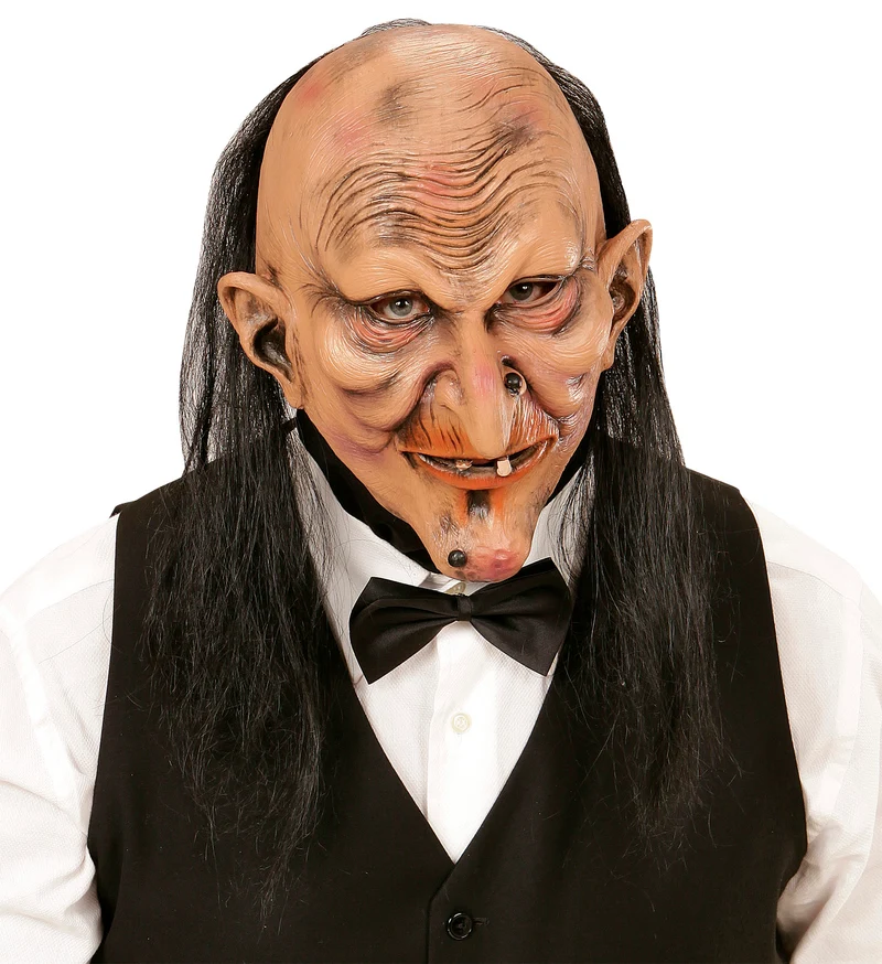 Halloweenmasker Heks en Butler