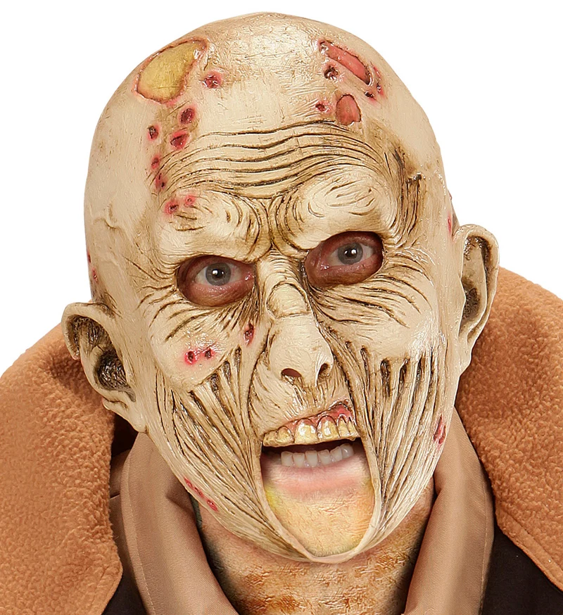 Zombie masker open mondje