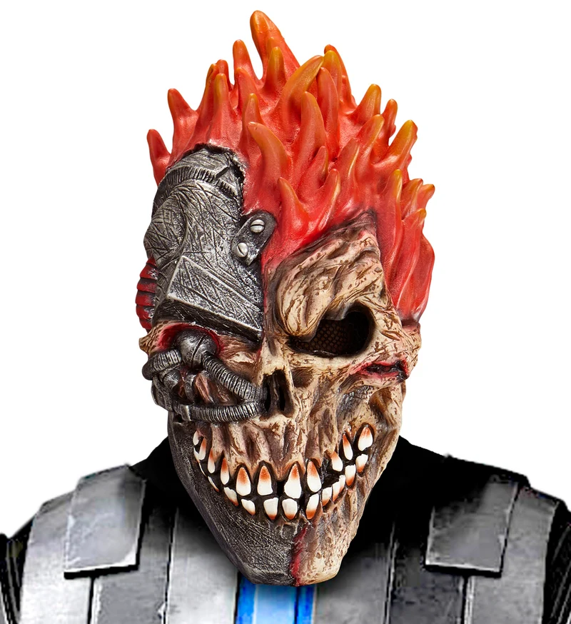 Masker cyber zombie schedel