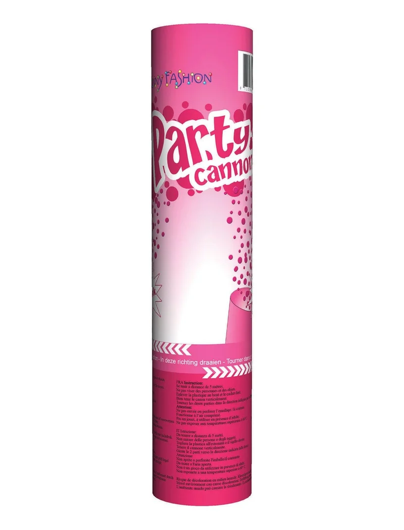Party Popper Roze 20cm