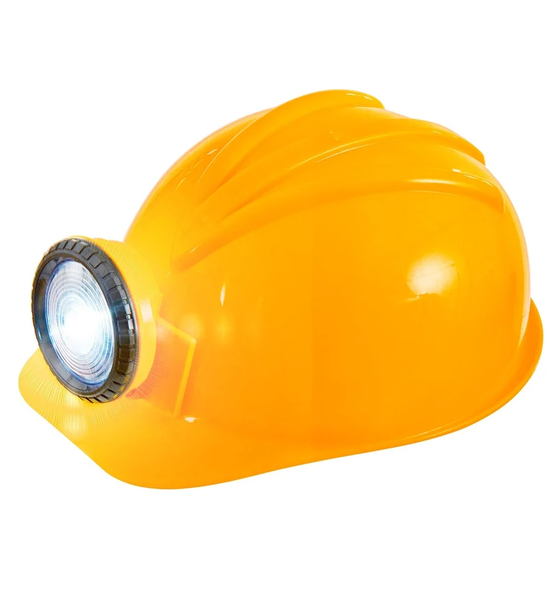 Bouwhelm bob de bouwer met lamp