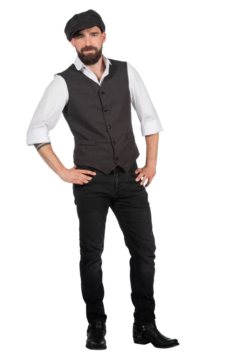 Peaky Blinders Gilet en Pet Roaring 20's