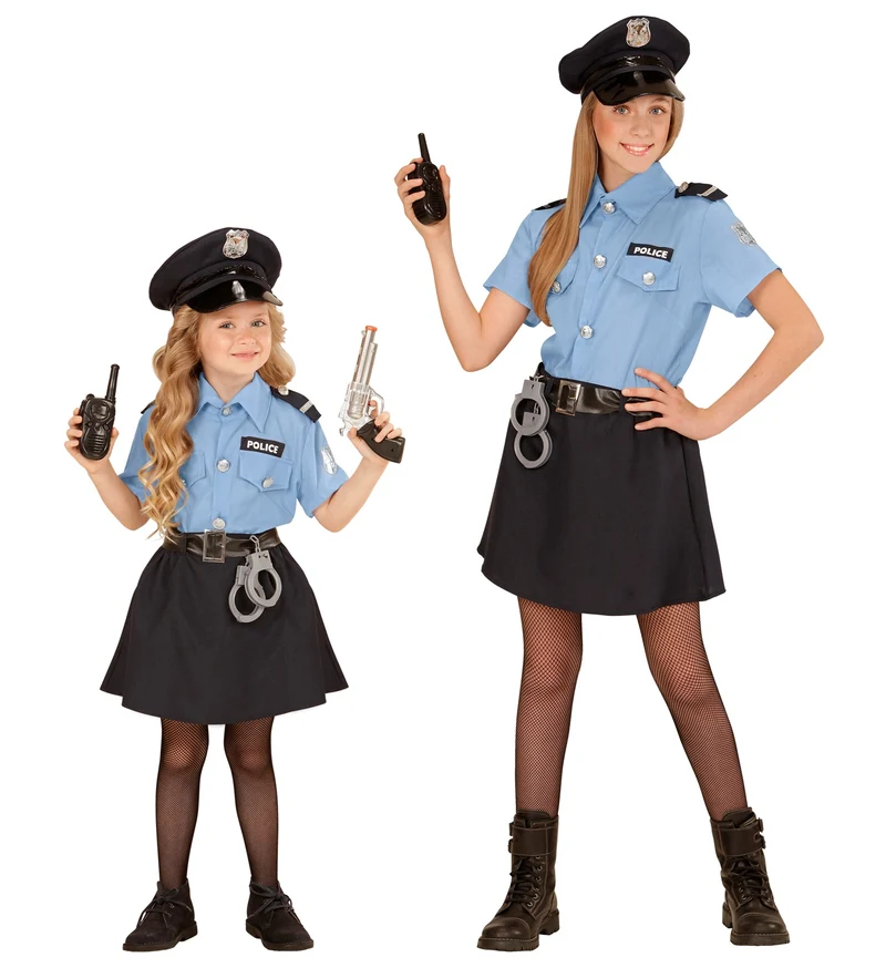Stoere politie outfits voor meisjes