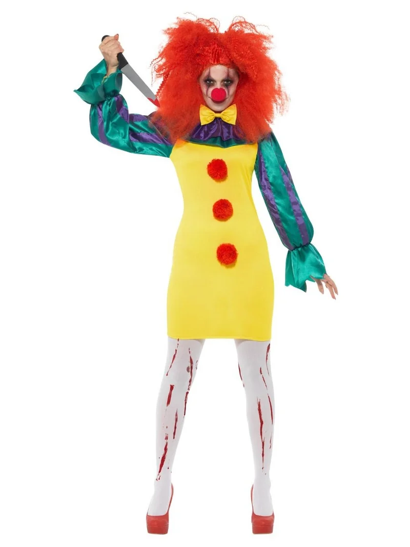 Horror Clown Jurkje Dames Klassiek