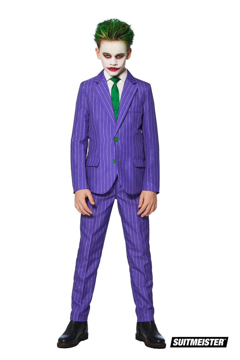 Gestreept Joker maatpak kind