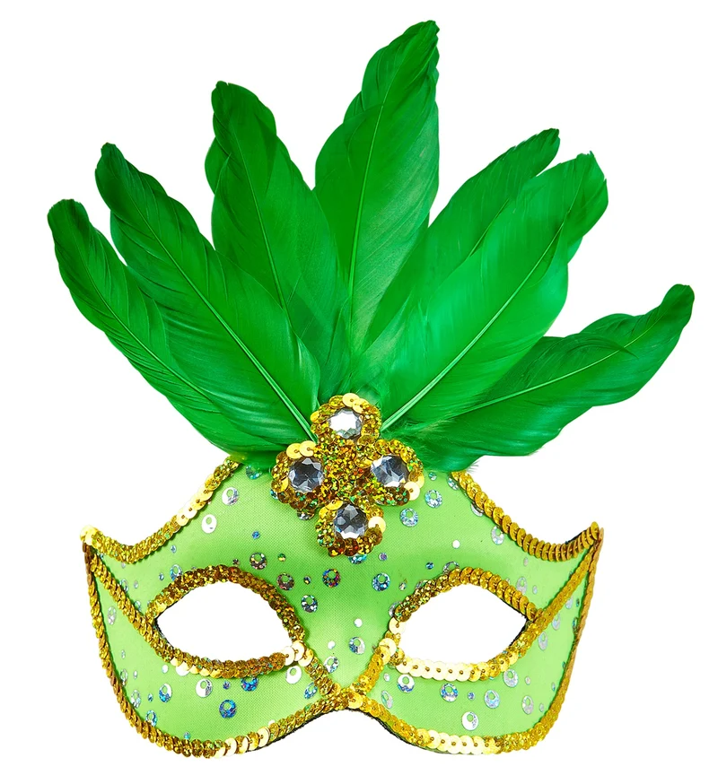 Neon groen Braziliaans oogmasker