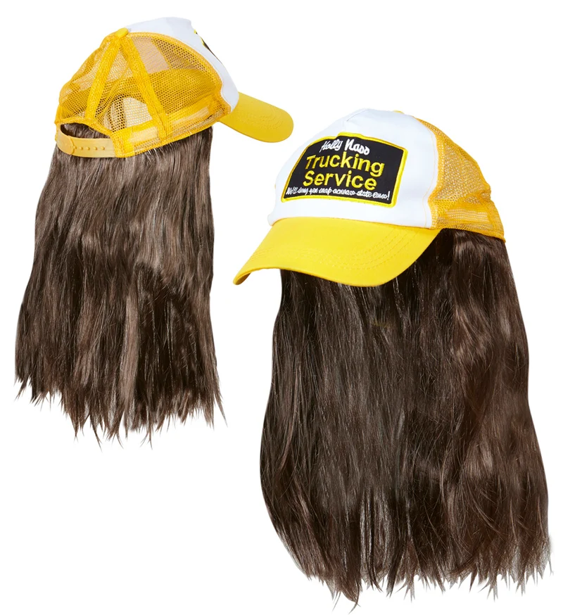 Truckerpet met lang haar