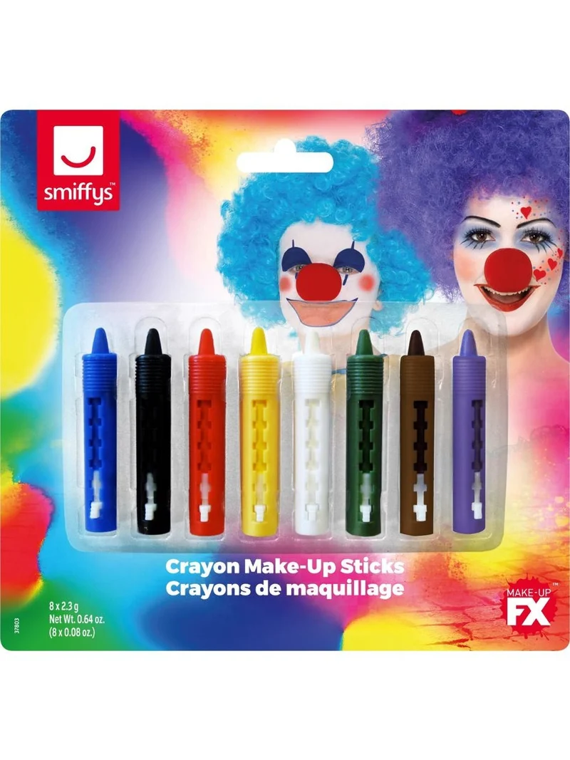 Crayon Make-Up set - 8 kleuren