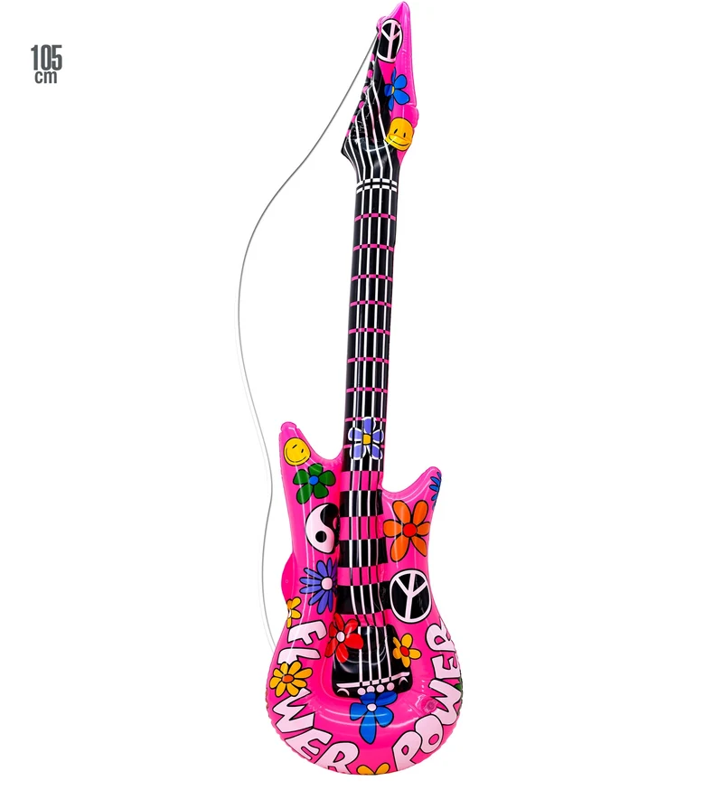 Hippie gitaar opblaasbaar