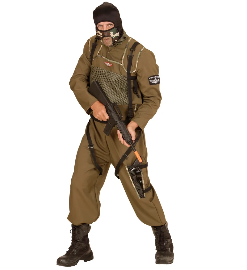 Special Force parachute pakken