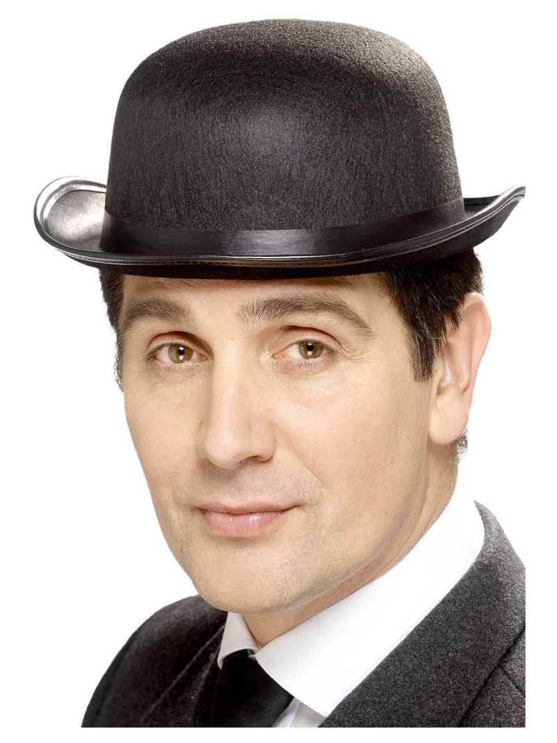 Bolhoed Zwart Charlie Chaplin