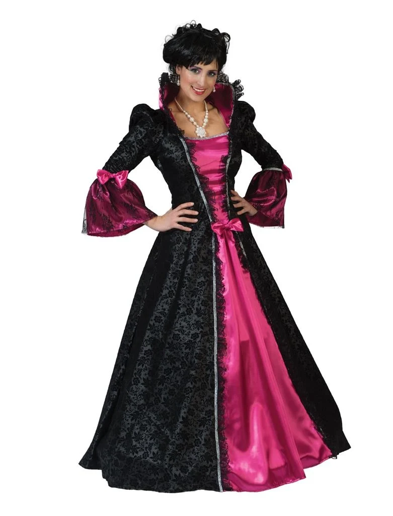 Prachtige Victoriaanse jurk voor carnaval