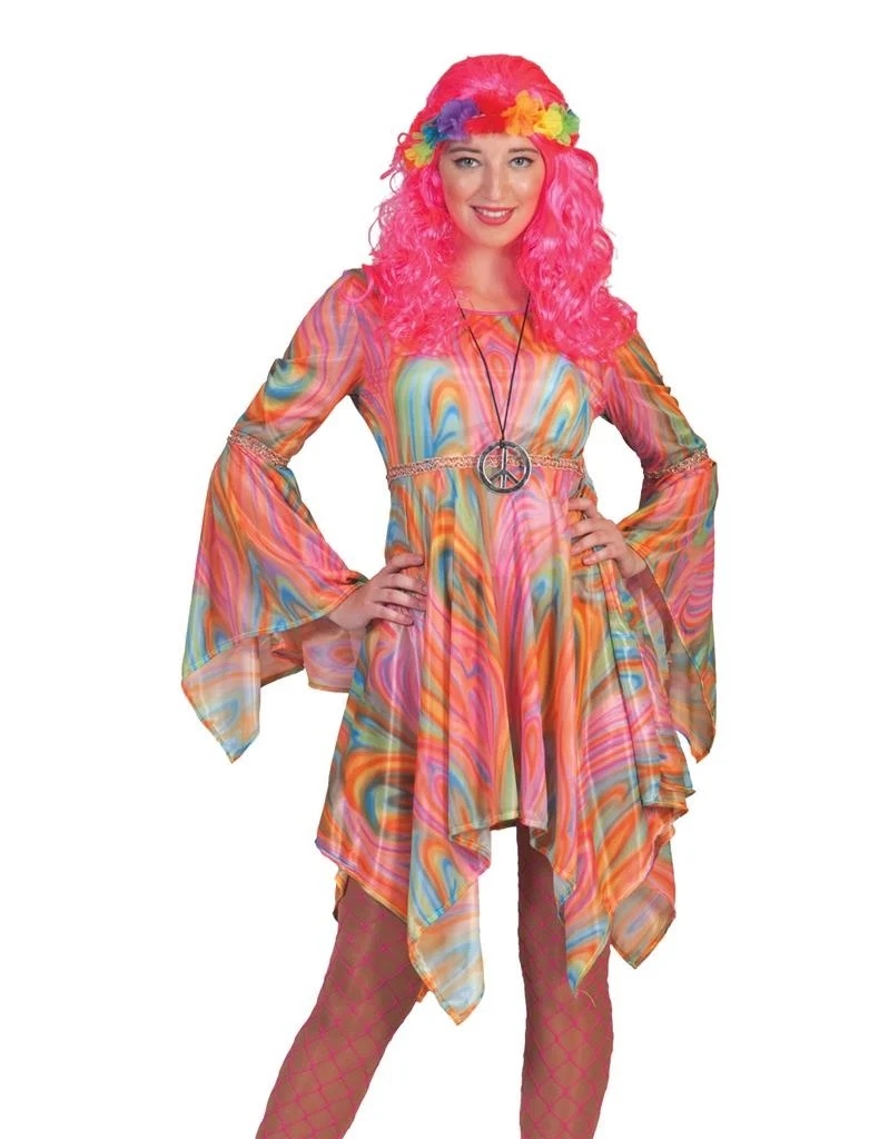 Hippie jurk Psychodelic