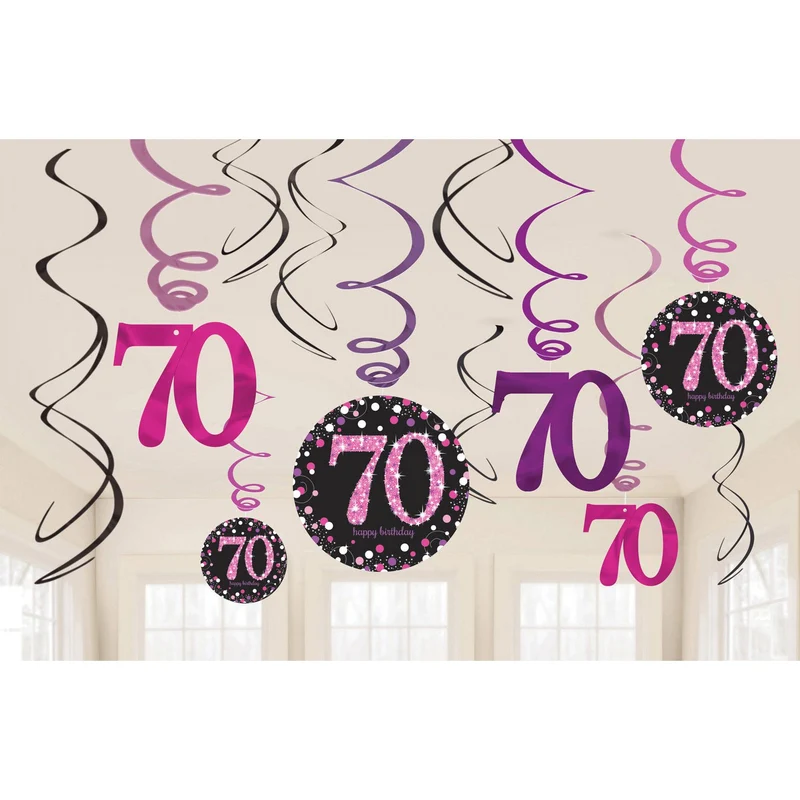 Swirlset 70 Jaar Roze