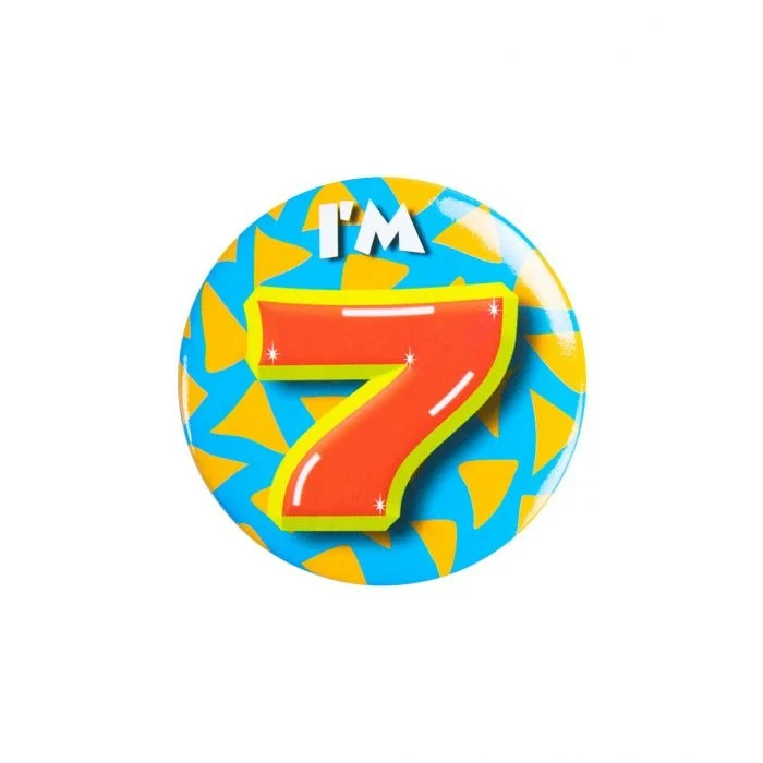 Button klein - I'm 7