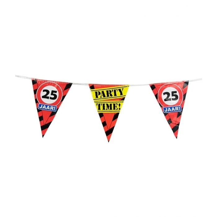 Party Vlaggen - 25 Jaar