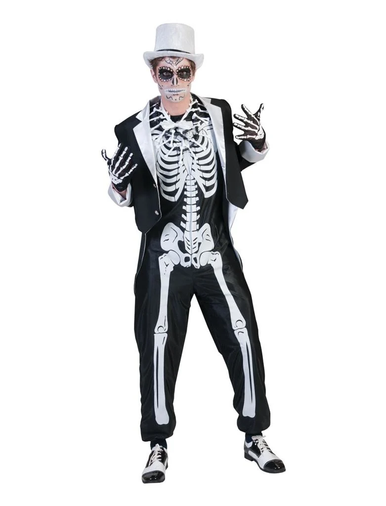 Dodelijk bruidegompak voor Halloween