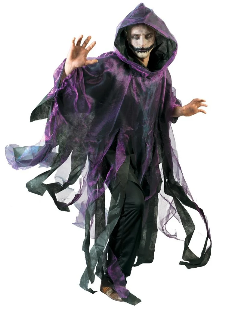 Paarse Halloween capes