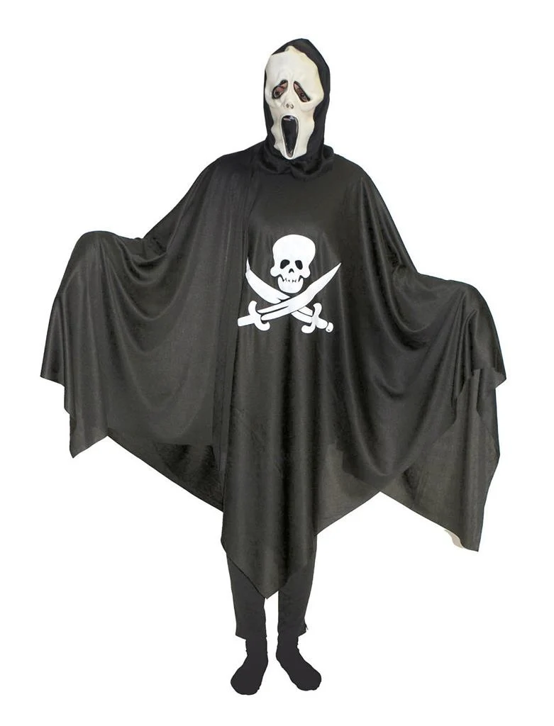 Geesten poncho voor Halloween