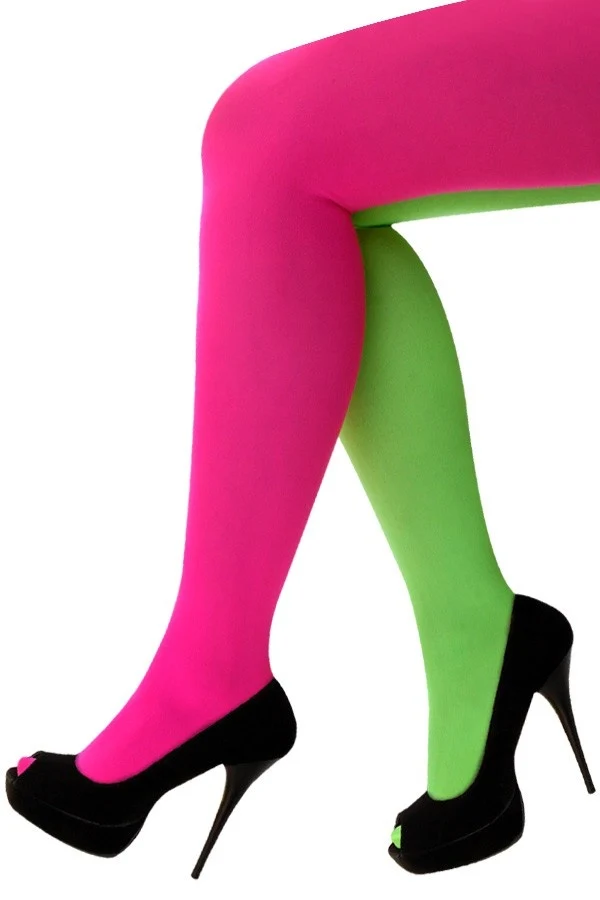 Foute Panty Fluor Roze/Groen