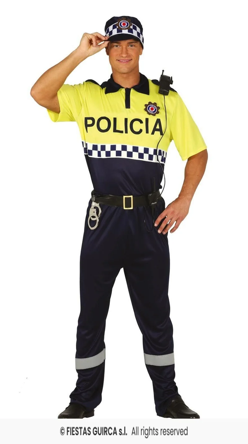 Lokale Spaanse Politie Kostuum