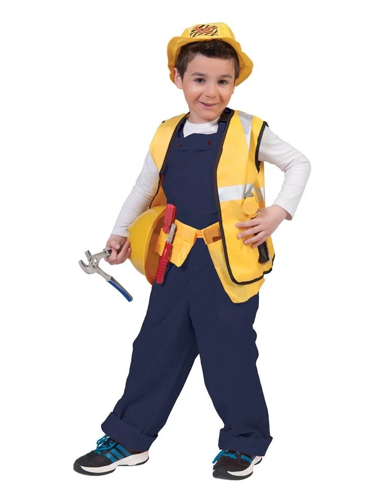 Blauwe overalls voor kinderen