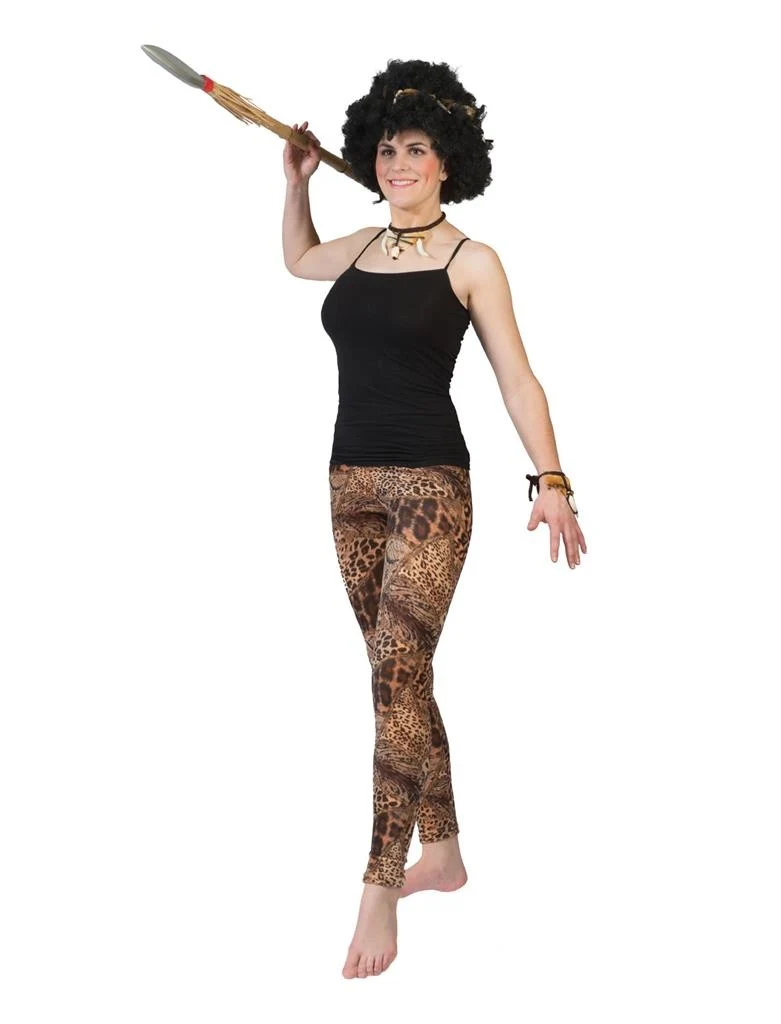 Legging in wildprint