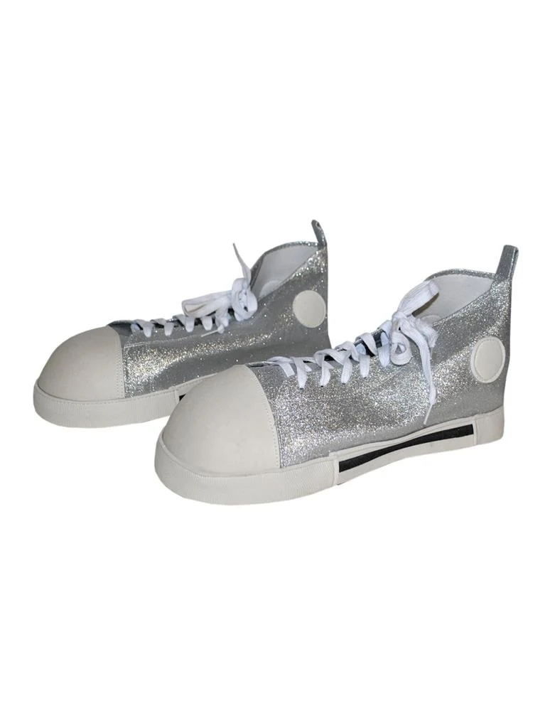 Zilveren clown- schoenen