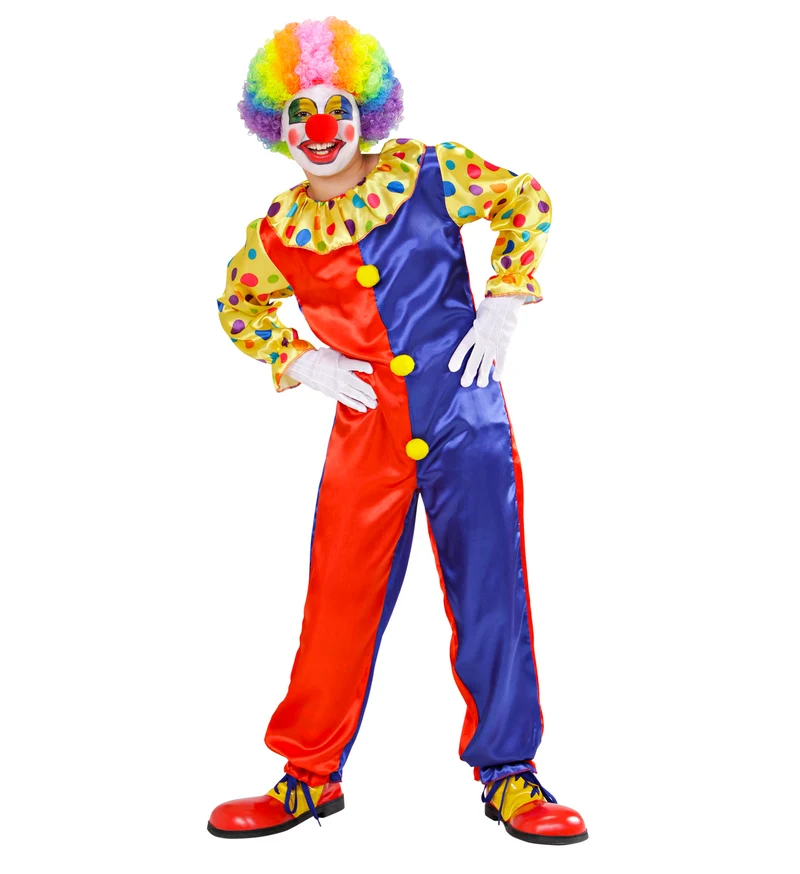 Fleurig Clown kostuum kind