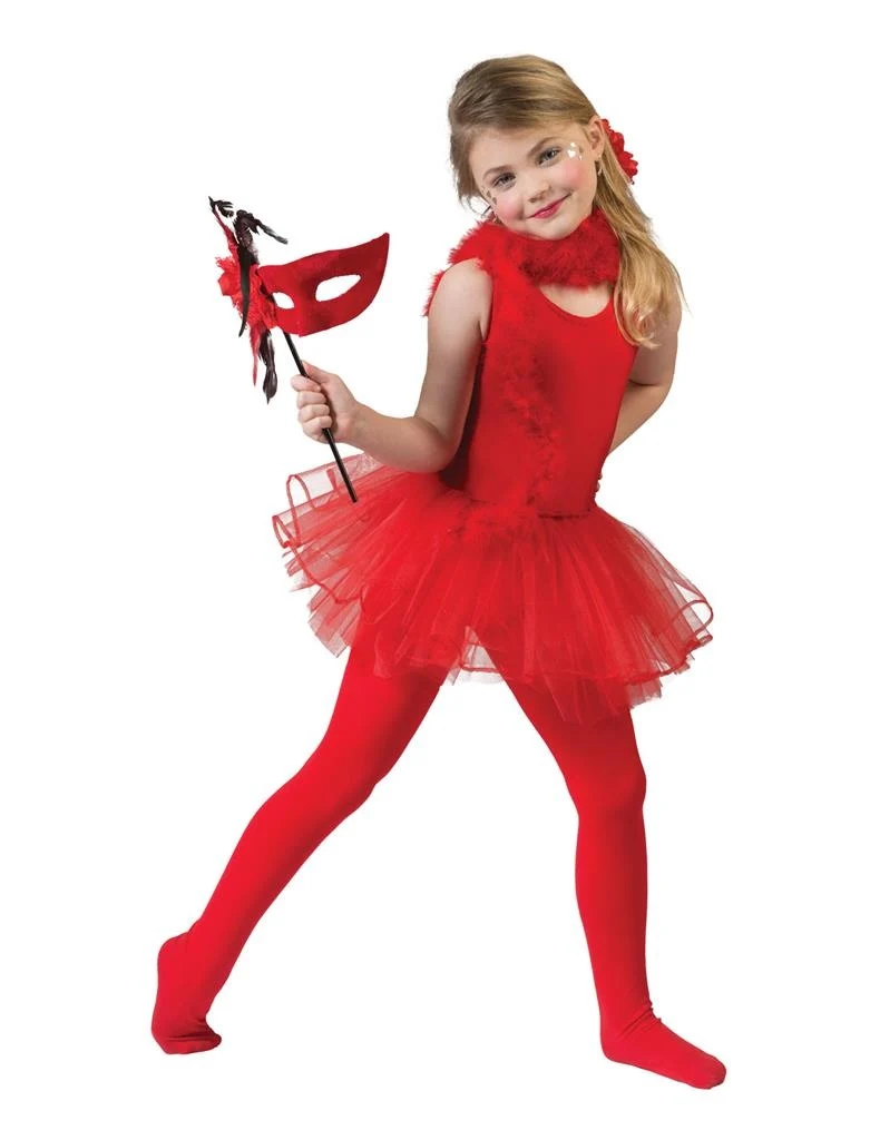 Rood balletpakje voor kinderen