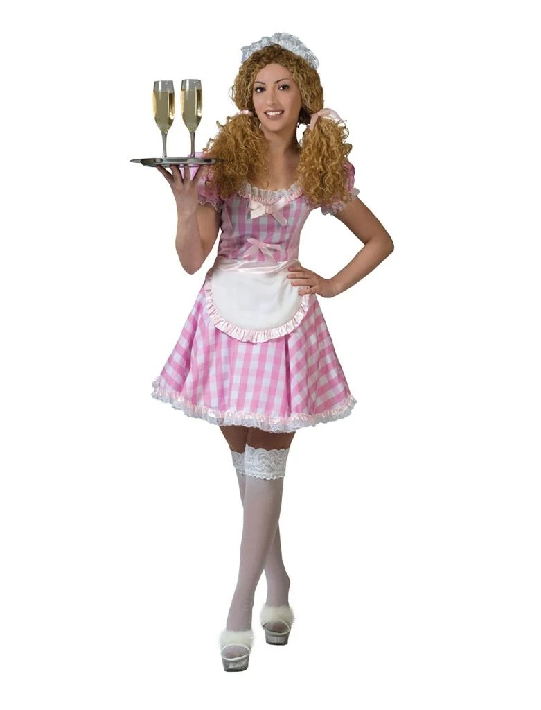 Schattig serveerstersjurkje voor carnaval