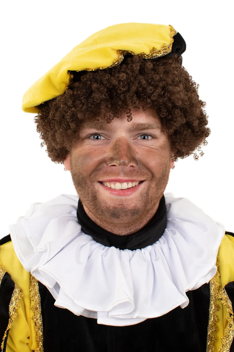 Trevira kraag wit piet