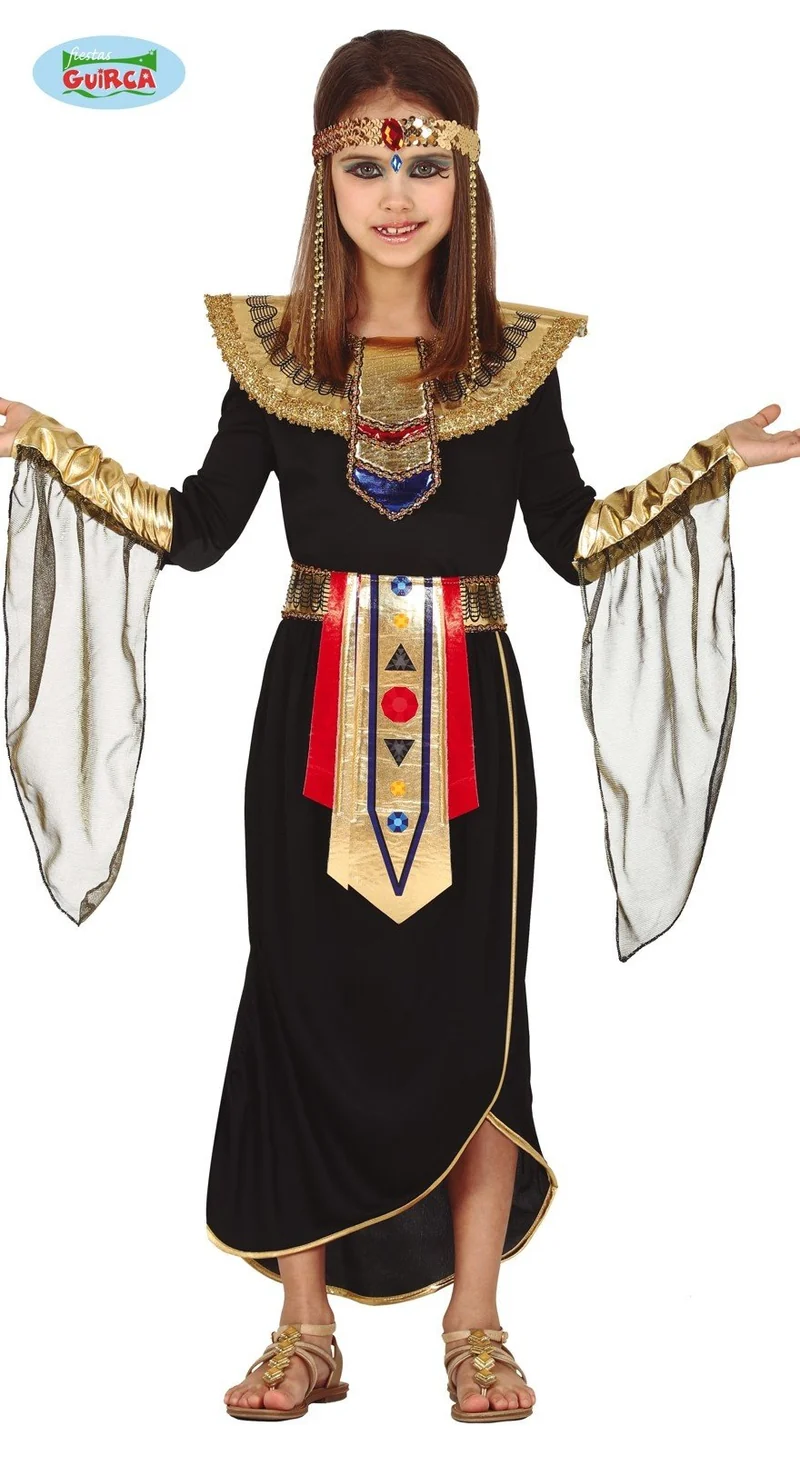 Cleopatra Kostuum Kind Zwart