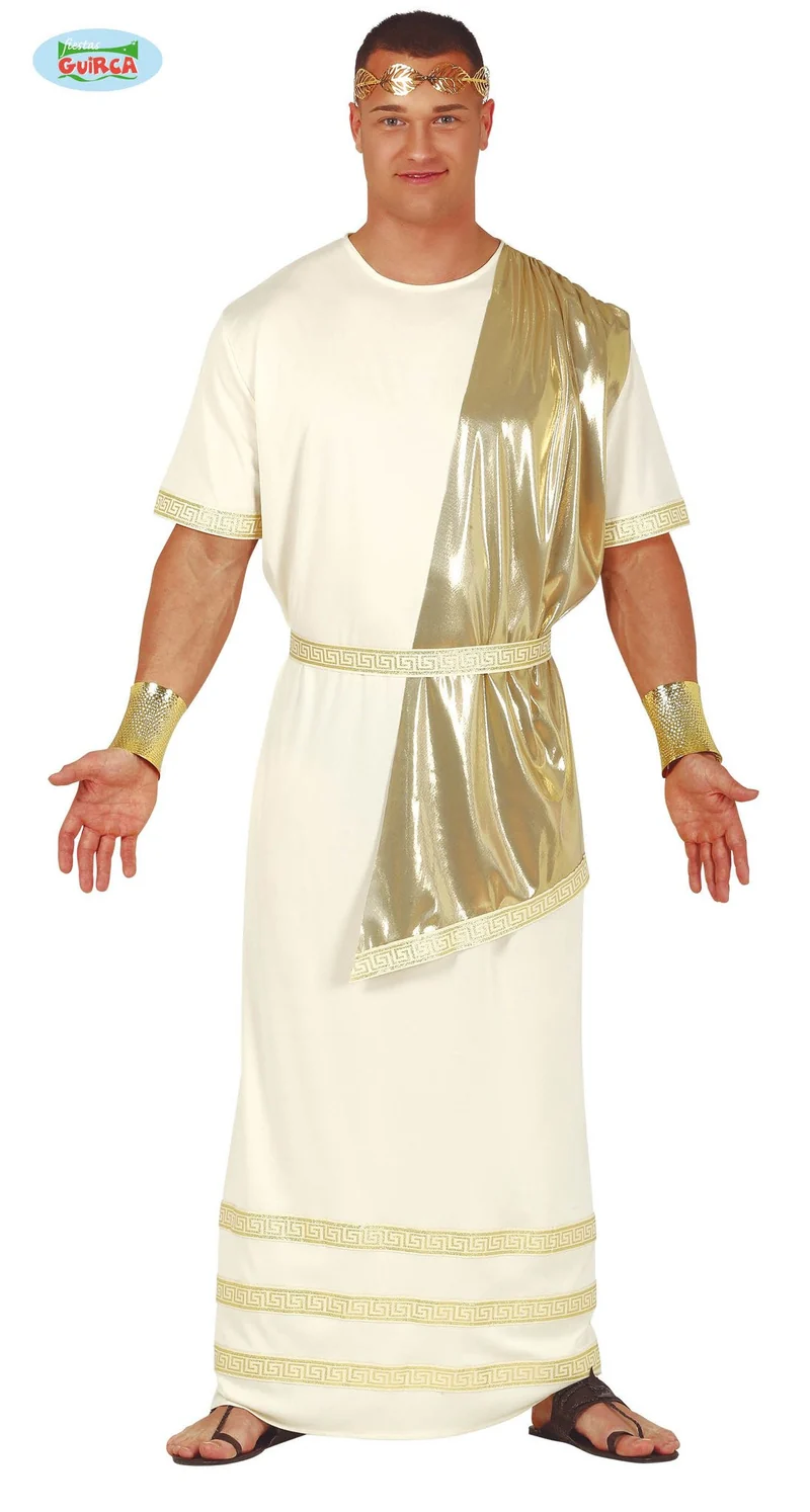 Romeinse Toga Heren Goud