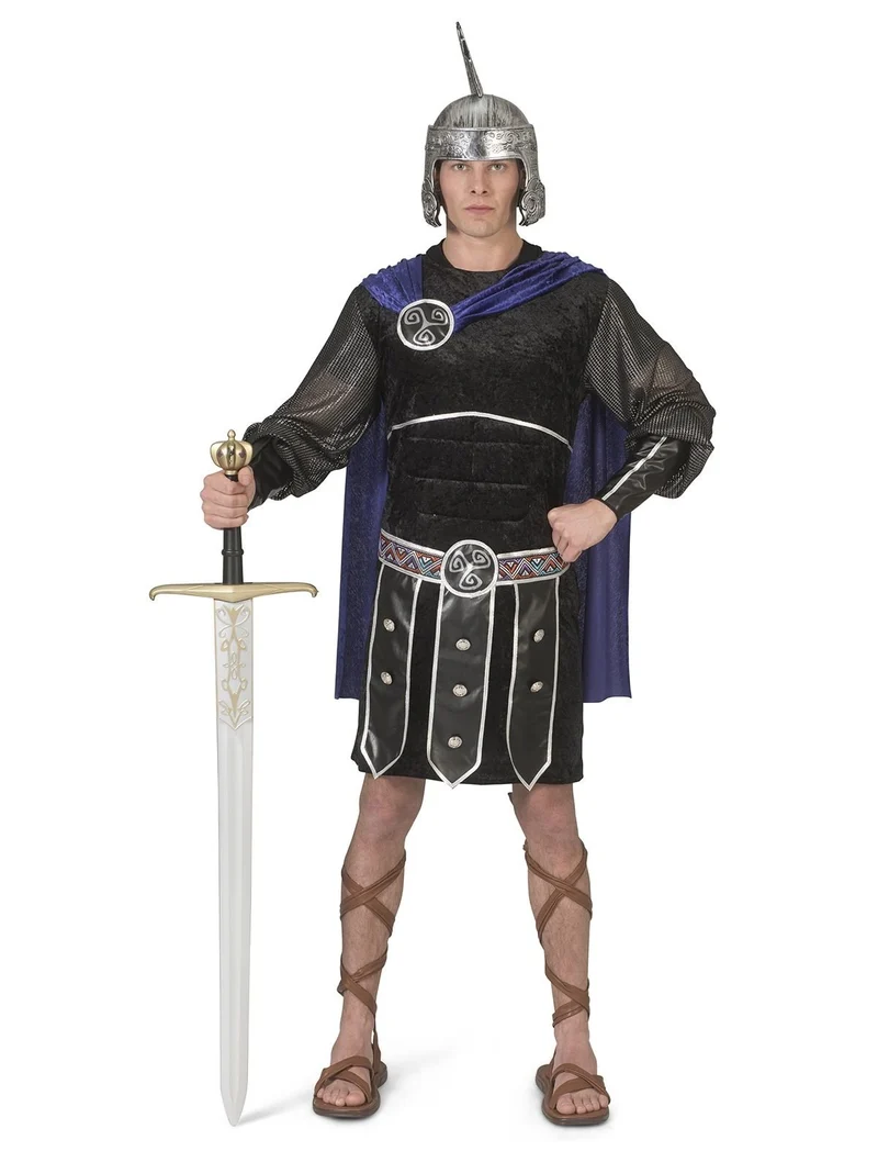 Klassieke Griekse Strijder Man Kostuum