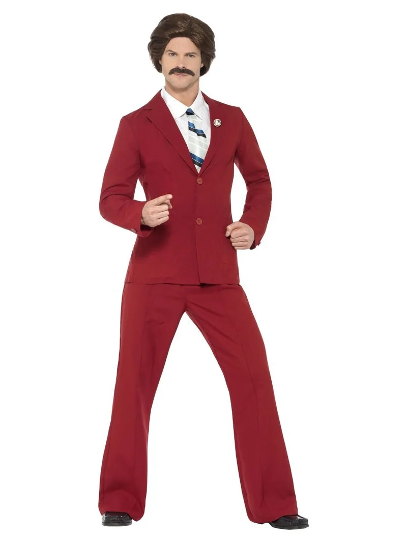 Anchorman Ron Burgundy Kostuum