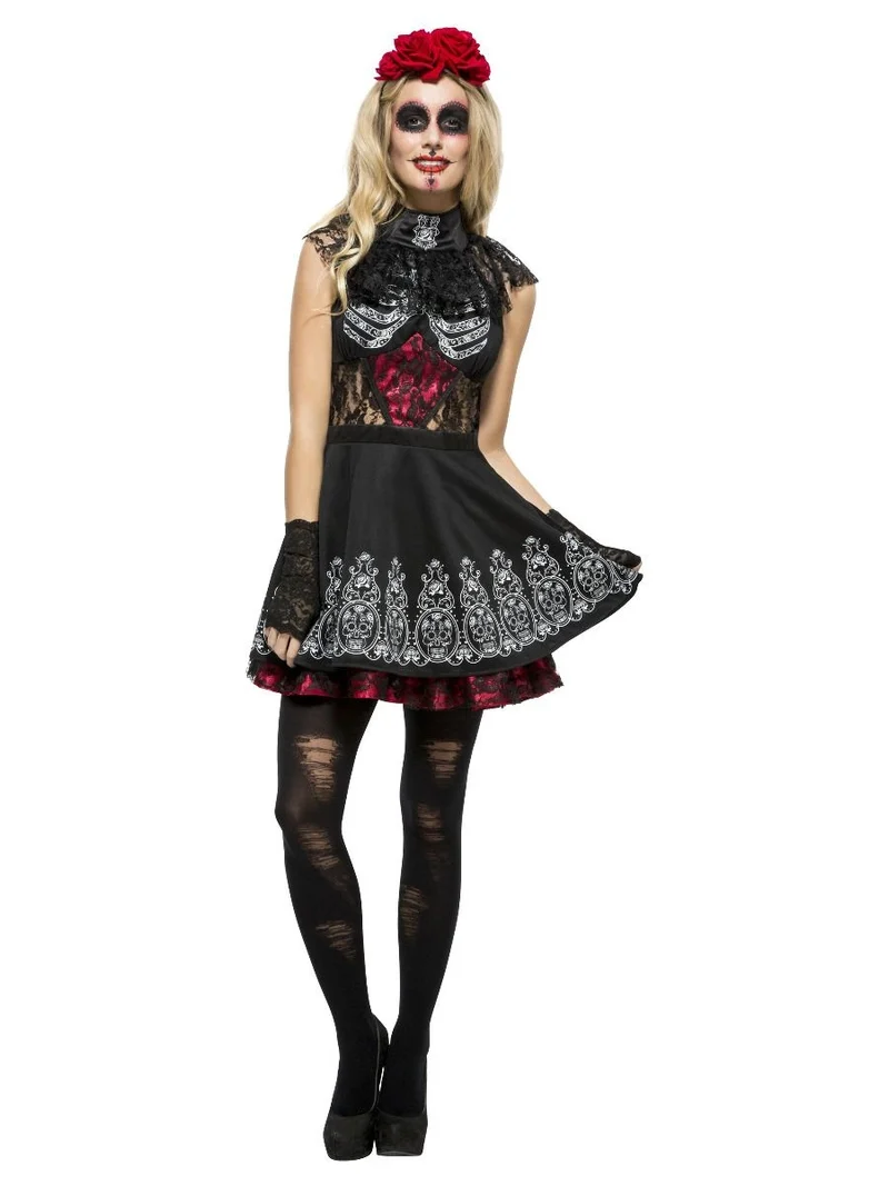 Fever Day Of The Dead Kostuum Dames