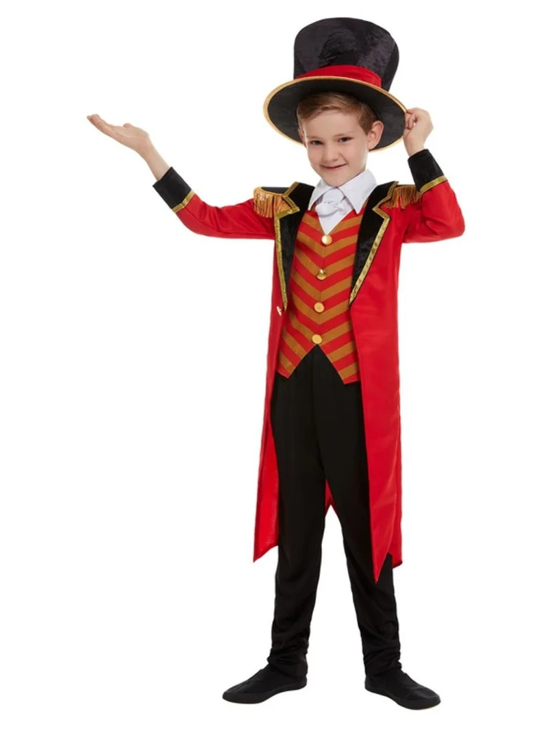 Ringmaster Circus kostuum jongen