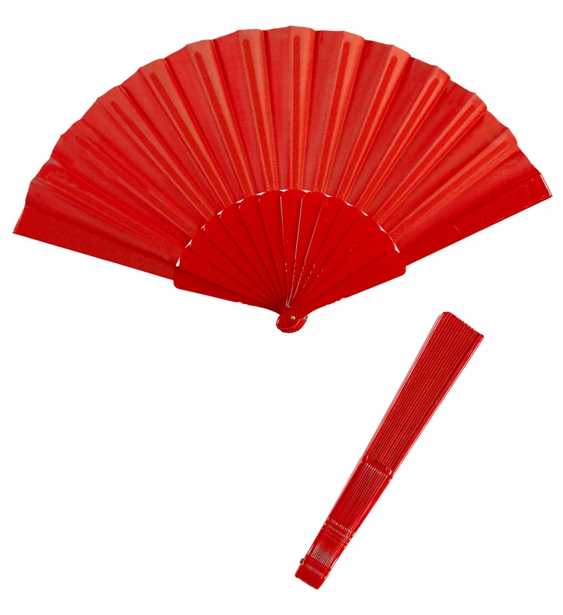 Stoffen Waaier, Rood