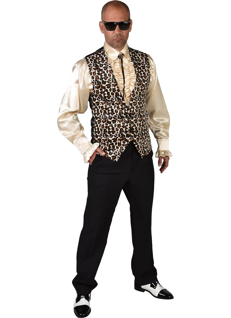 Gilet Luipaardprint Man