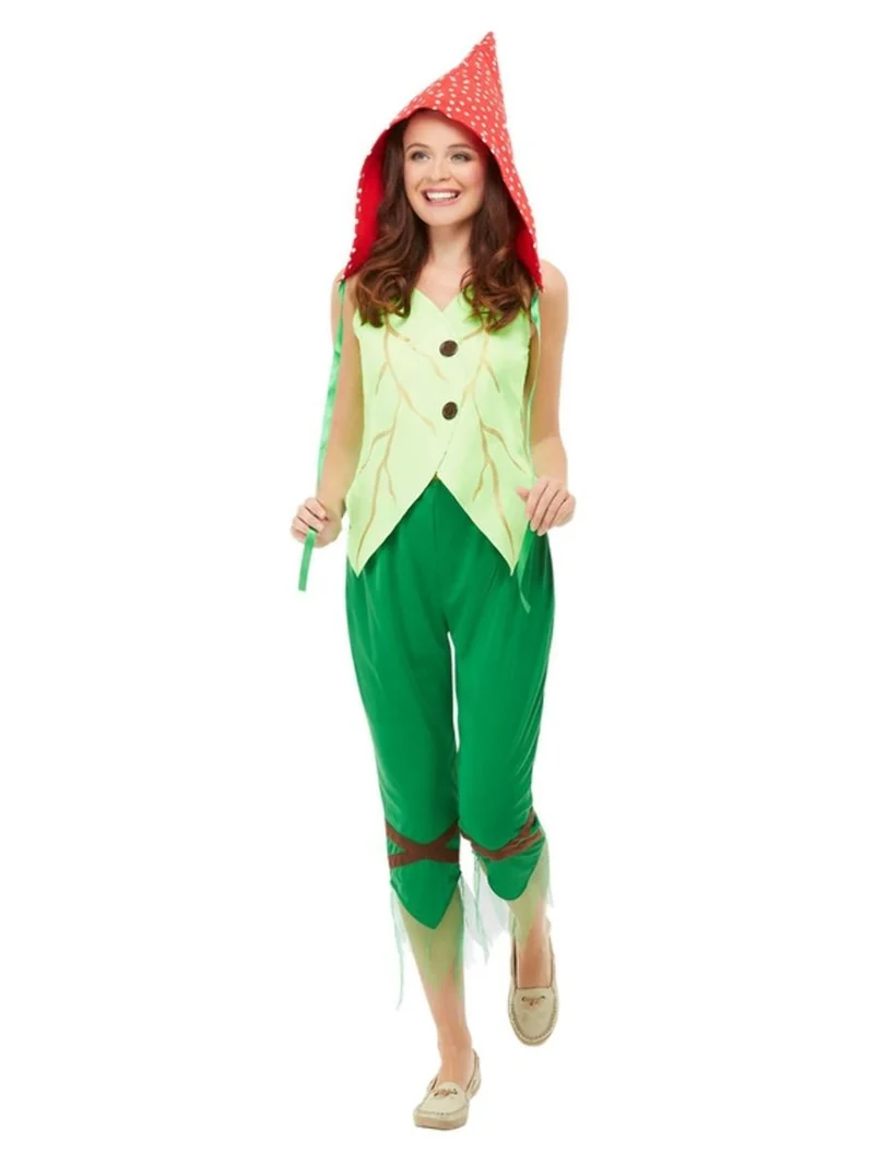 Paddestoel Pixie Kostuum