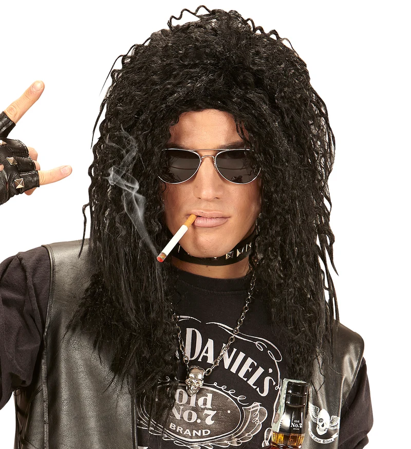 Pruik Hard Rocker