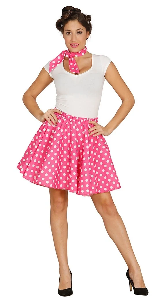 Pin-Up Set Jaren 50 Roze