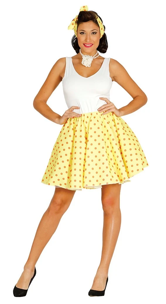 Pin-Up Set 50's Geel