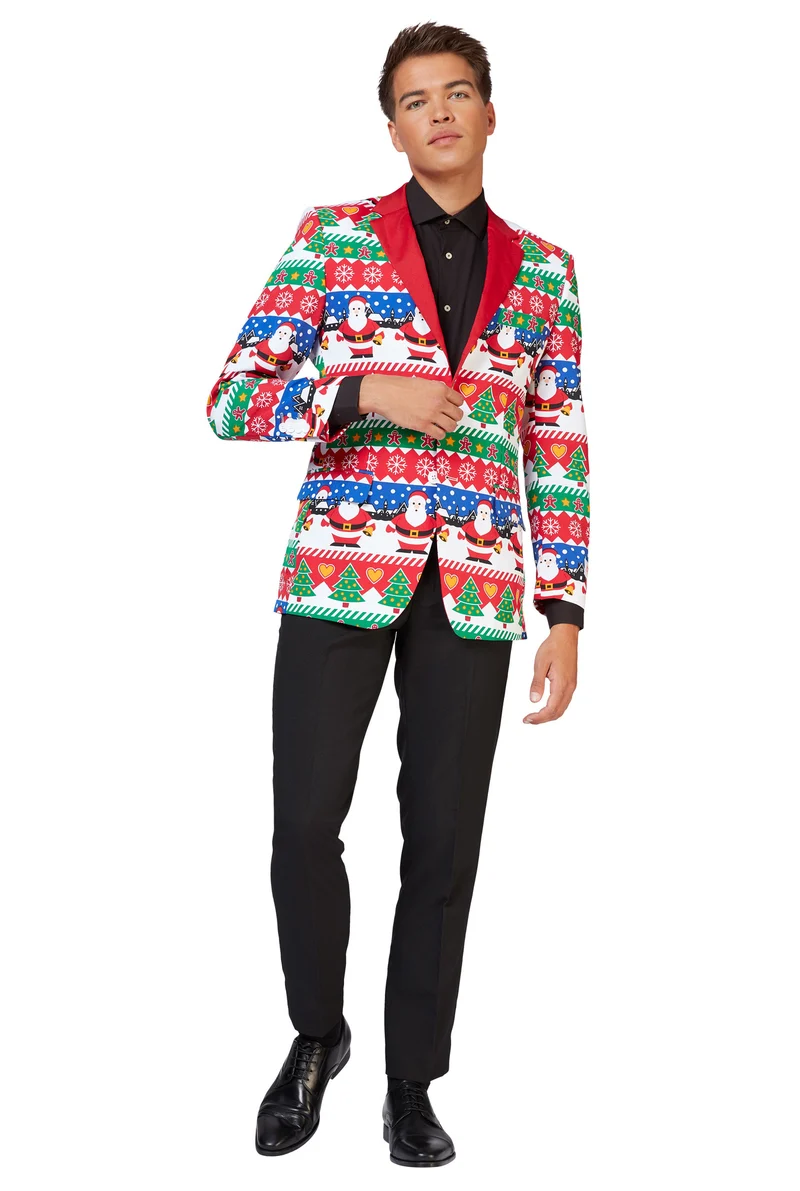 Snazzy Santa blazer heren luxe