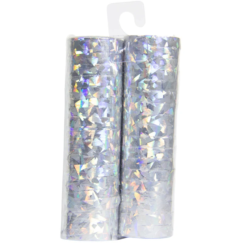 Serpentines Holografisch Zilver