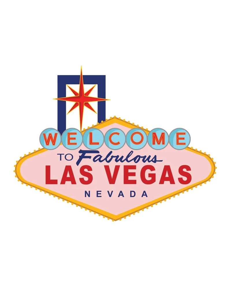 Wanddecoratie Las Vegas